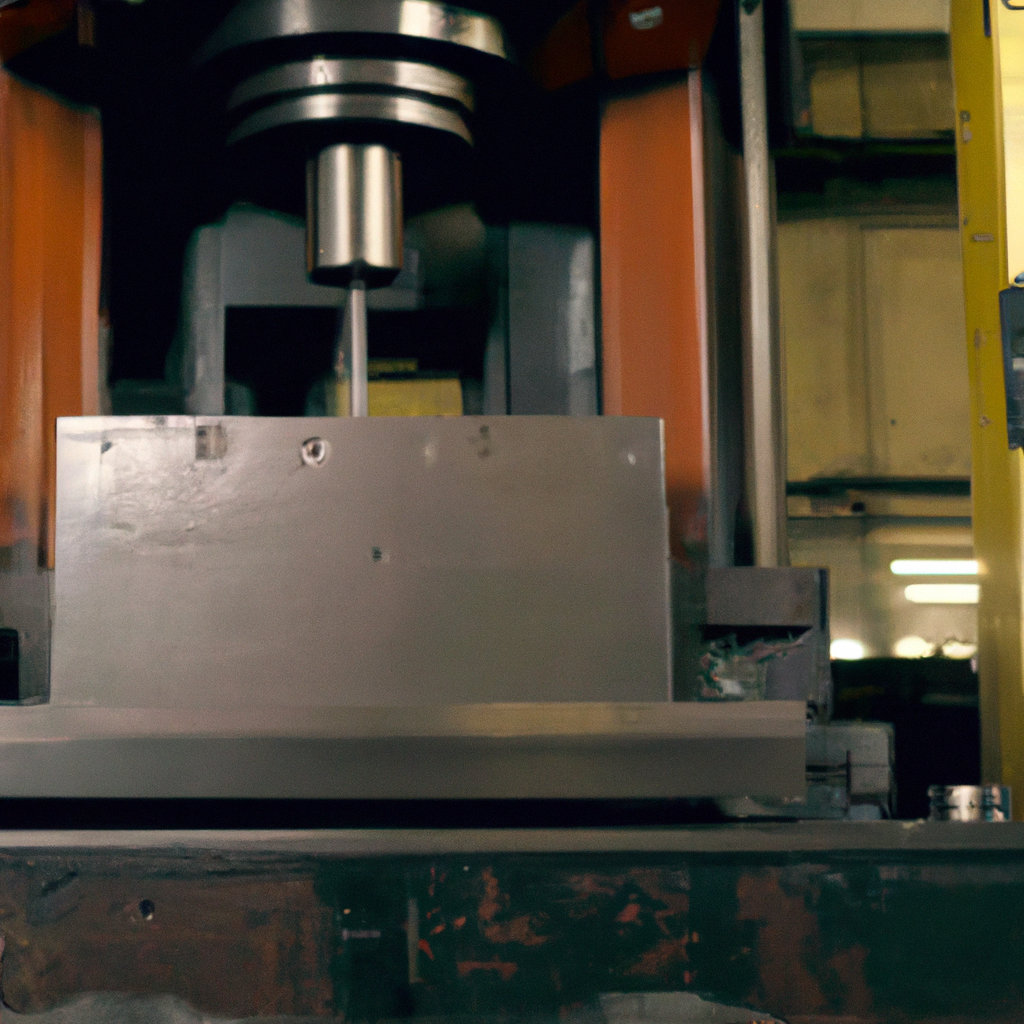How does a hydraulic press work?