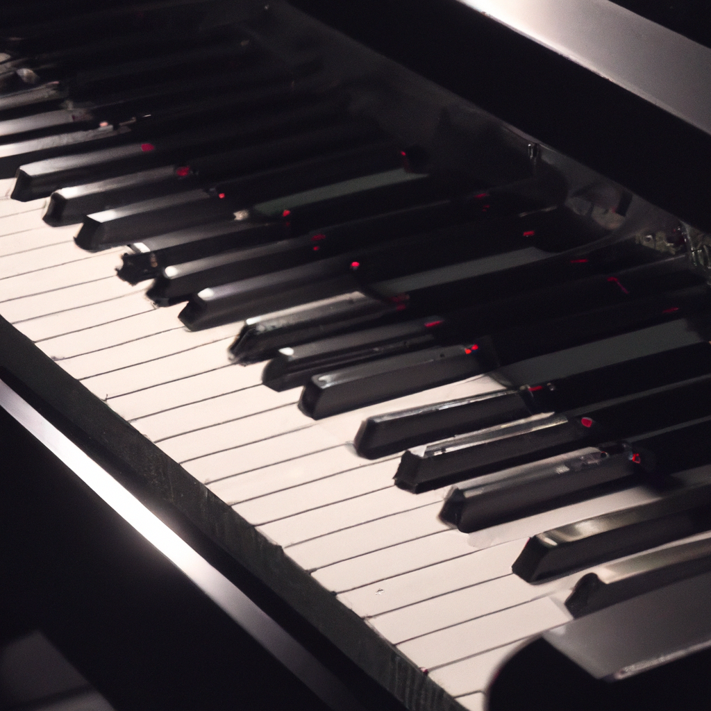 How does a digital piano work?
