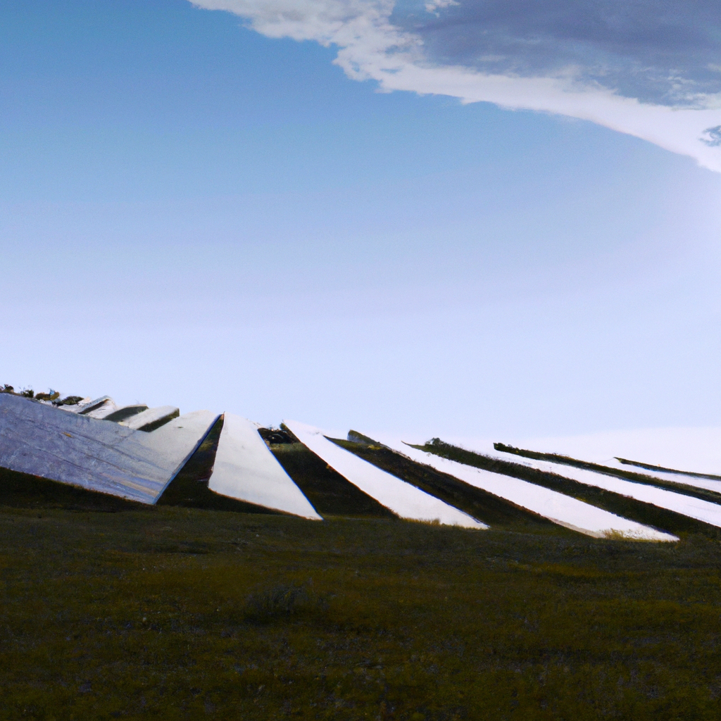 How does a solar panel convert sunlight into electricity?