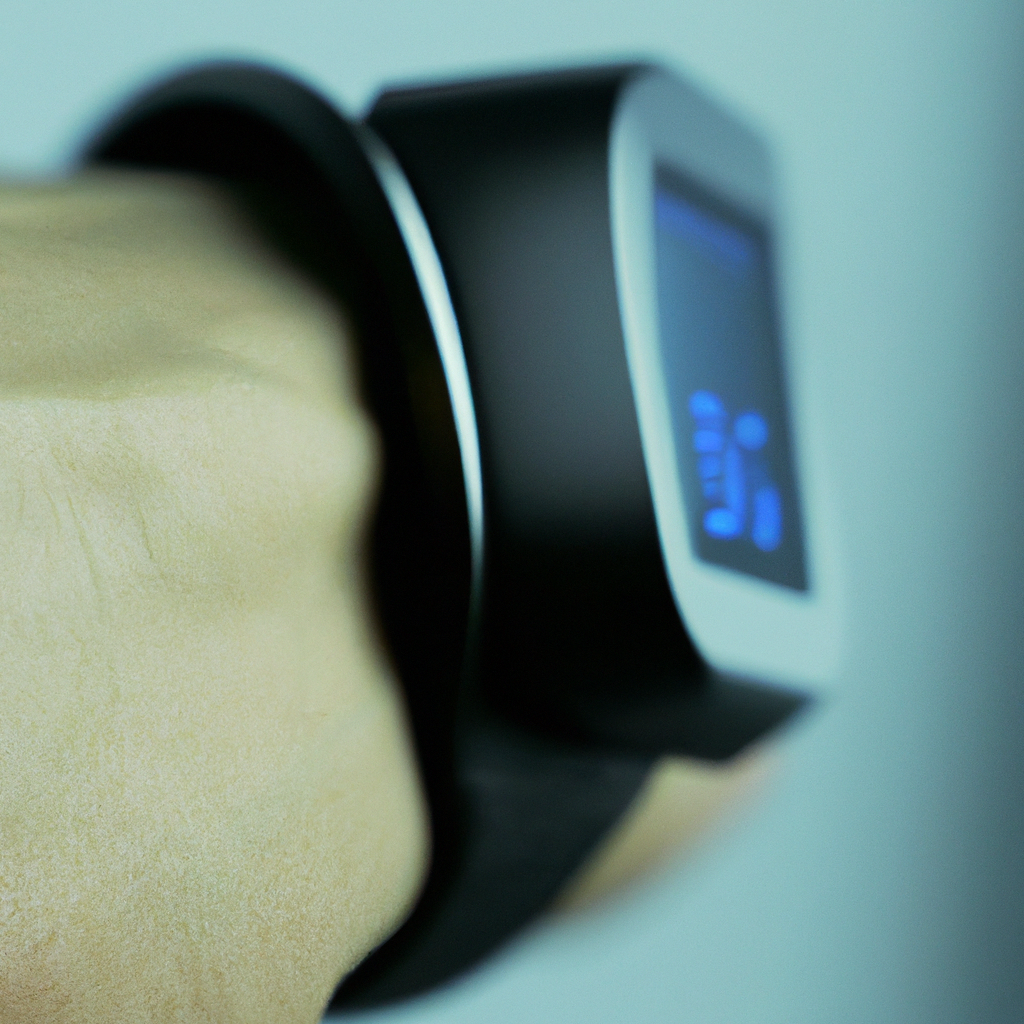 How does a fitness tracker measure heart rate?