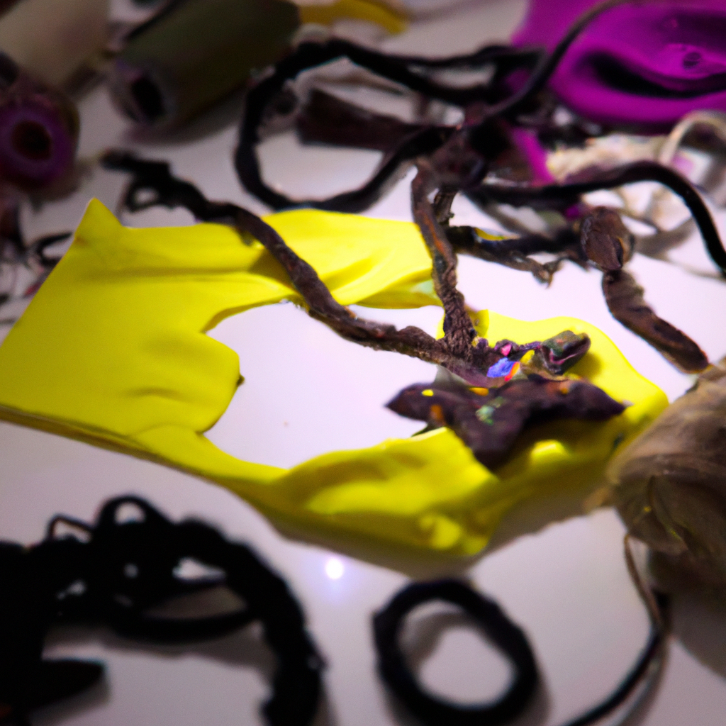 What is the process involved in creating upcycled t-shirt jewelry?