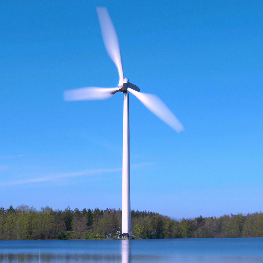 How does a windmill generate electricity?