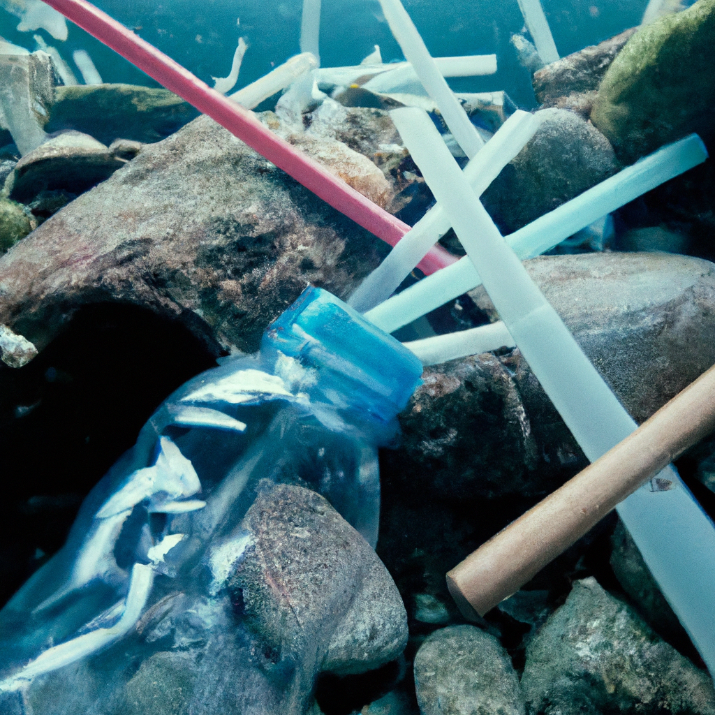What is the impact of plastic waste on ocean life?