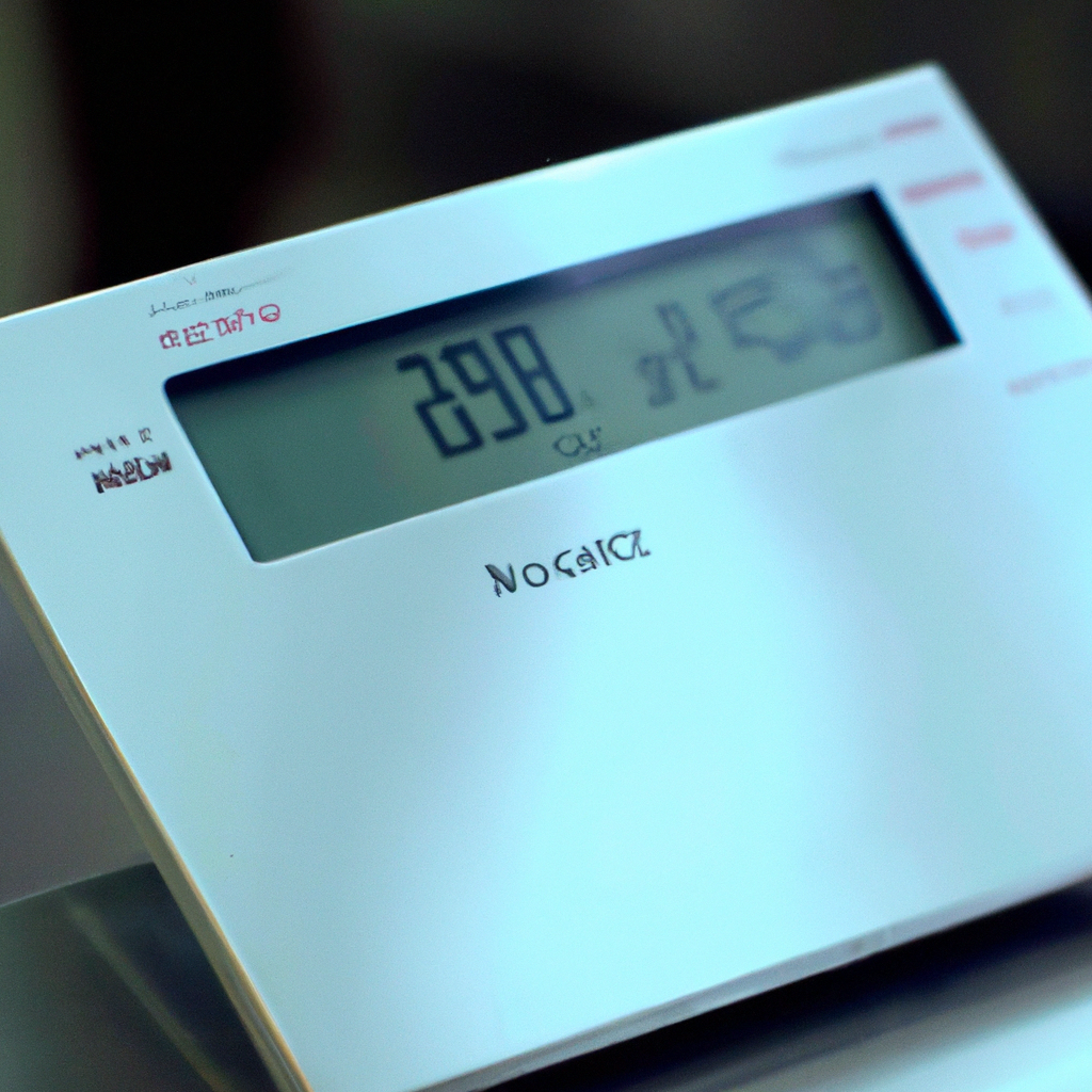 How does a digital scale measure weight?
