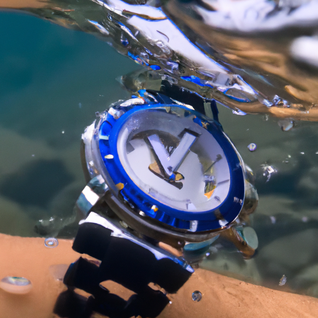 How does a diving watch work under water?