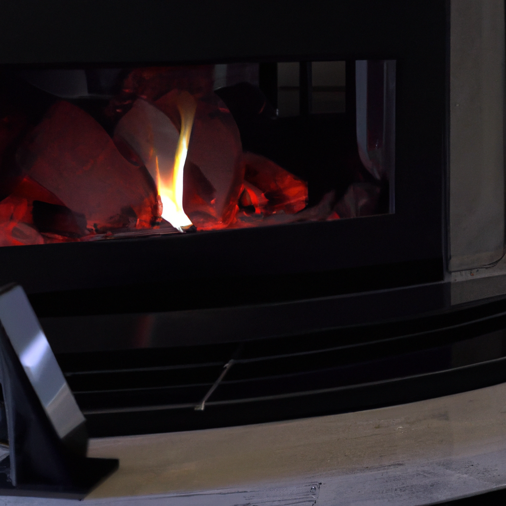 How does an electric fireplace work?