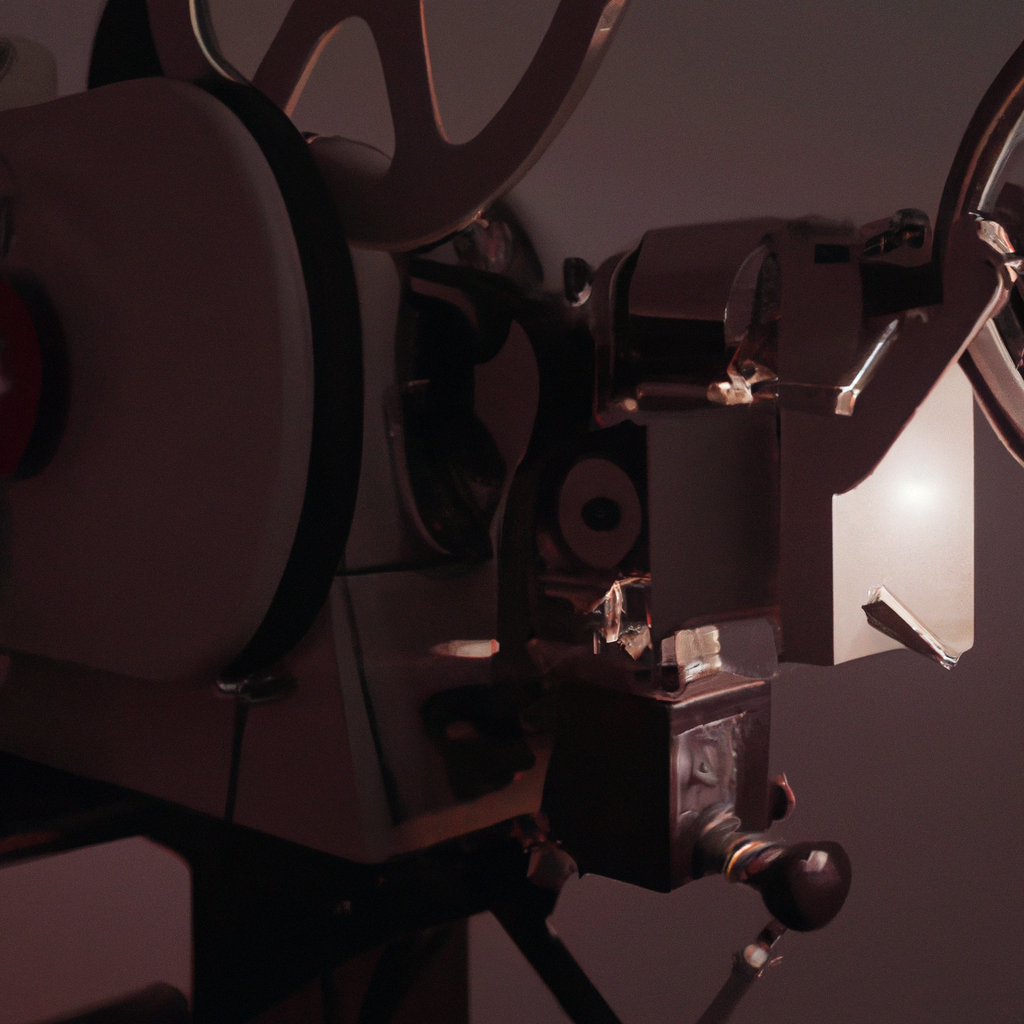 How does a film projector work?