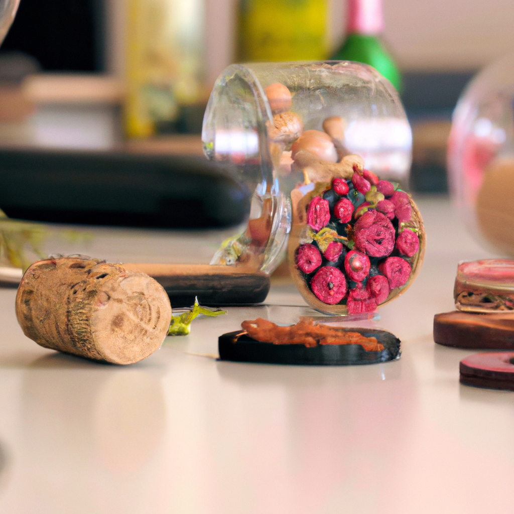 What is the process involved in creating upcycled wine cork jewelry?