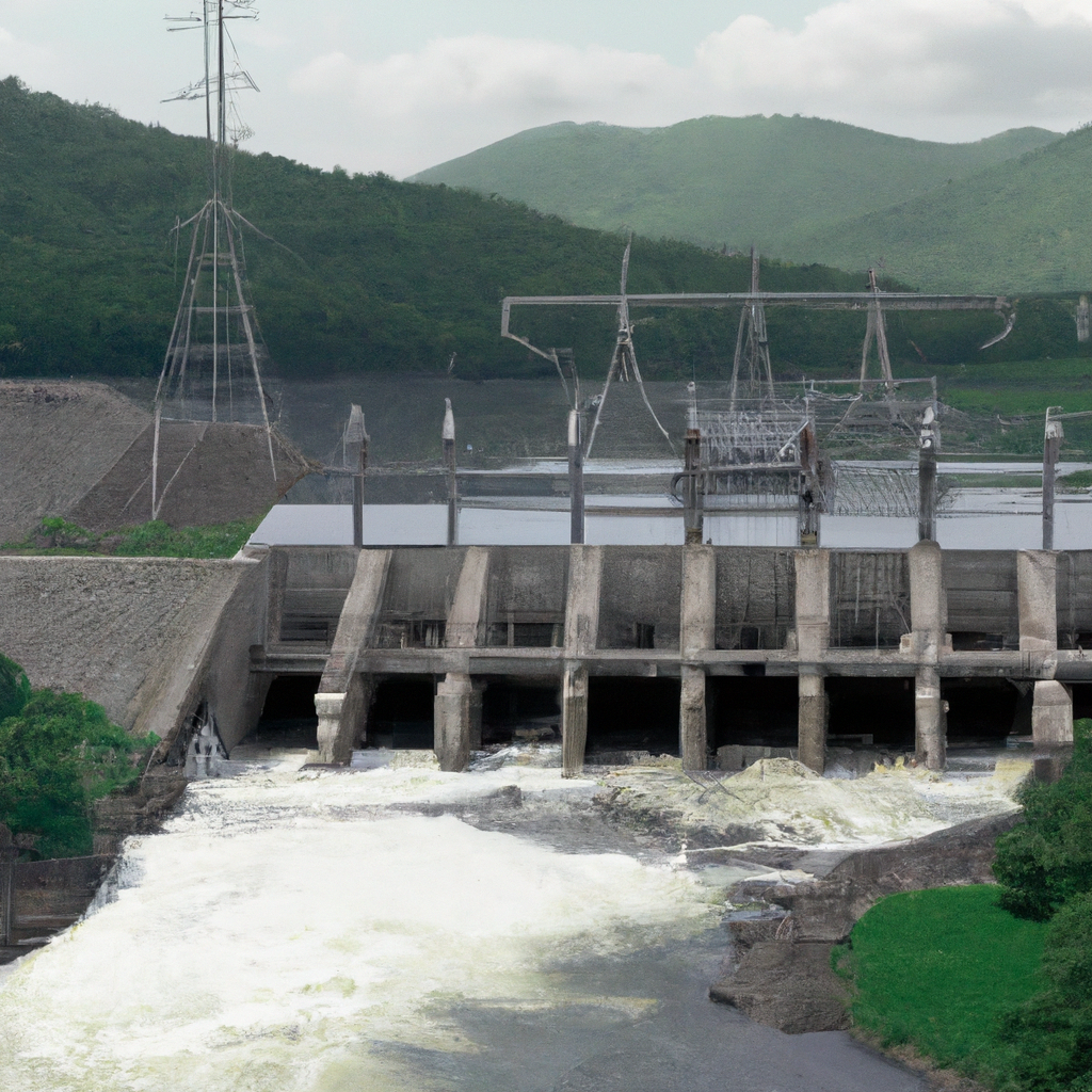 How does a dam generate electricity?