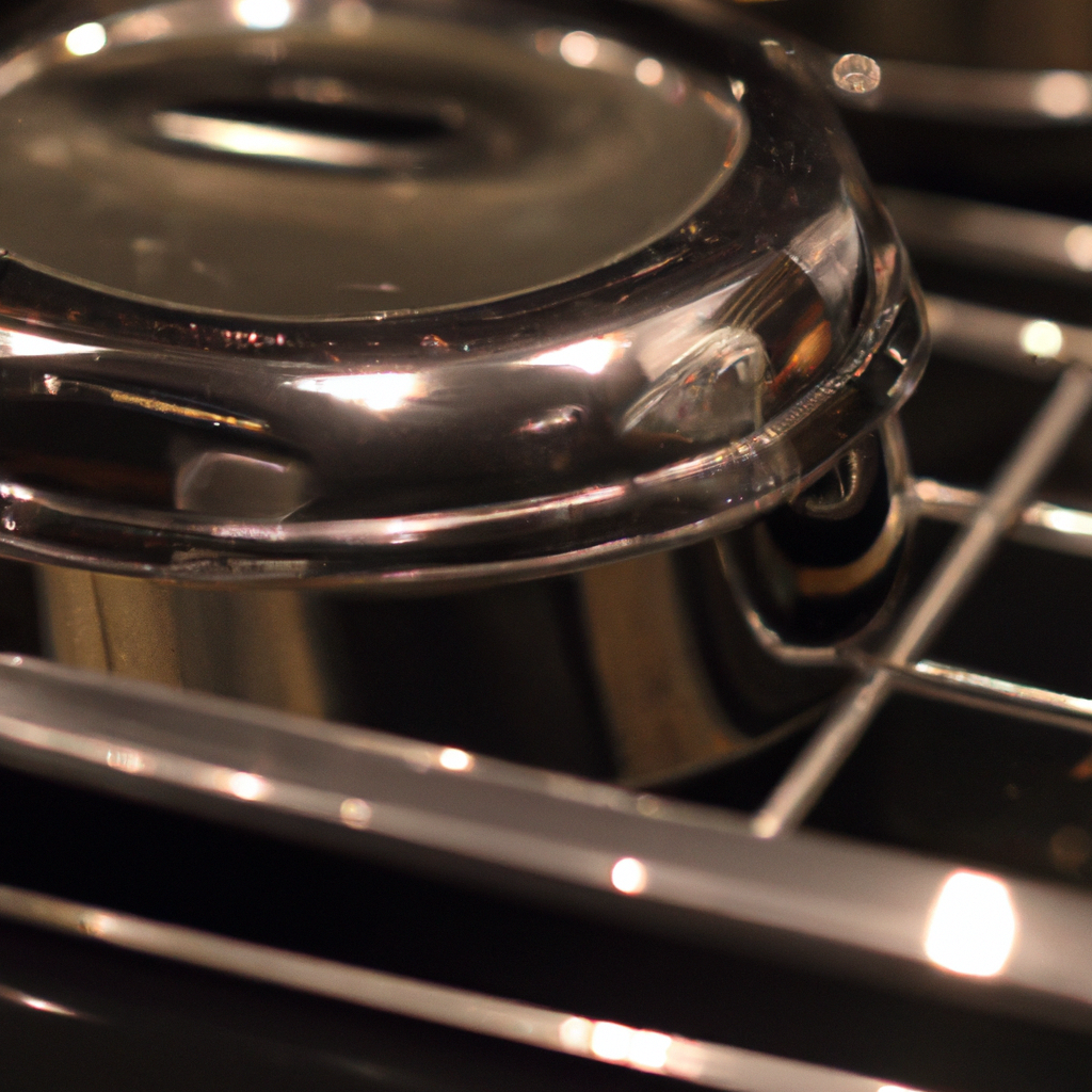 How does an electric stove cook food?