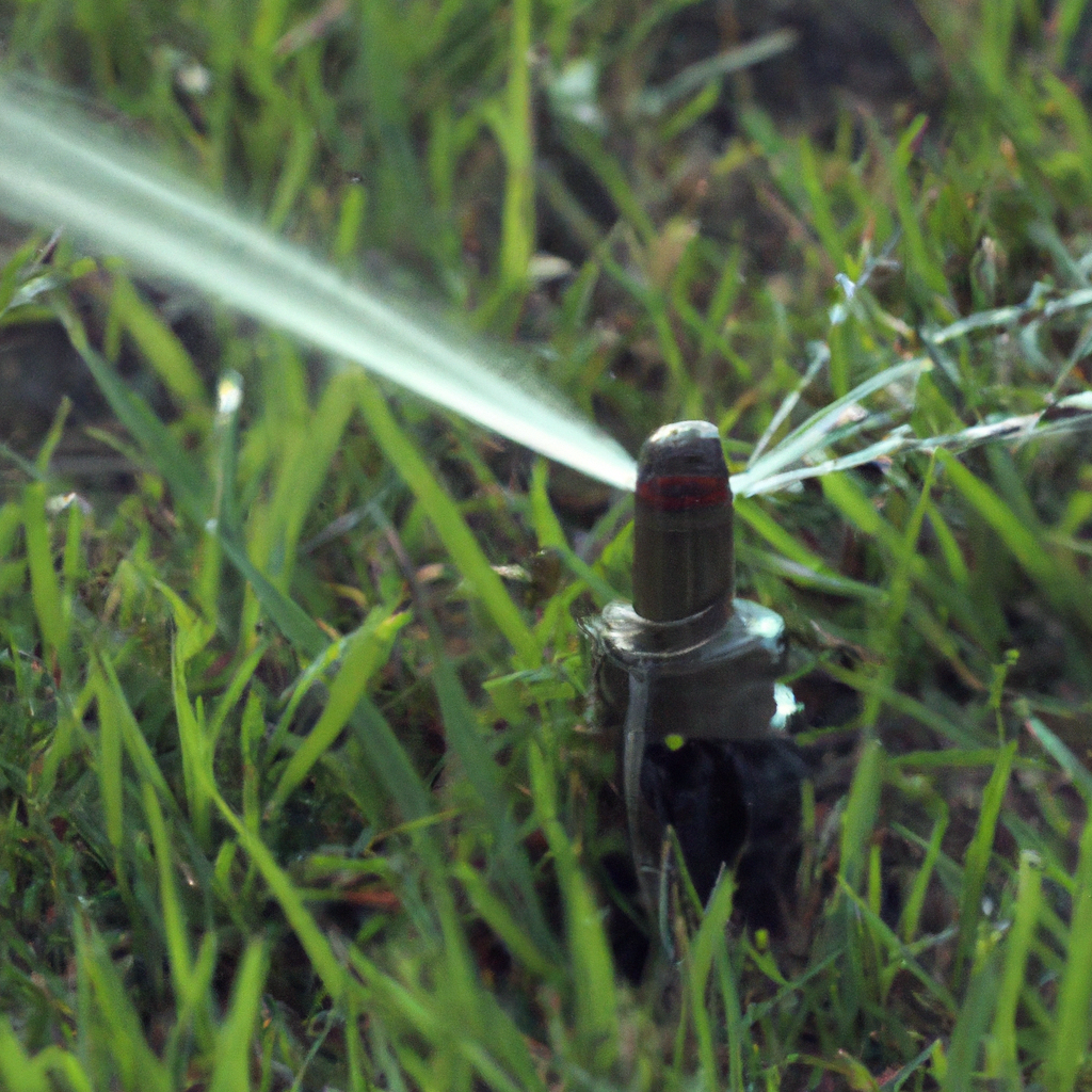 How does a sprinkler system work?