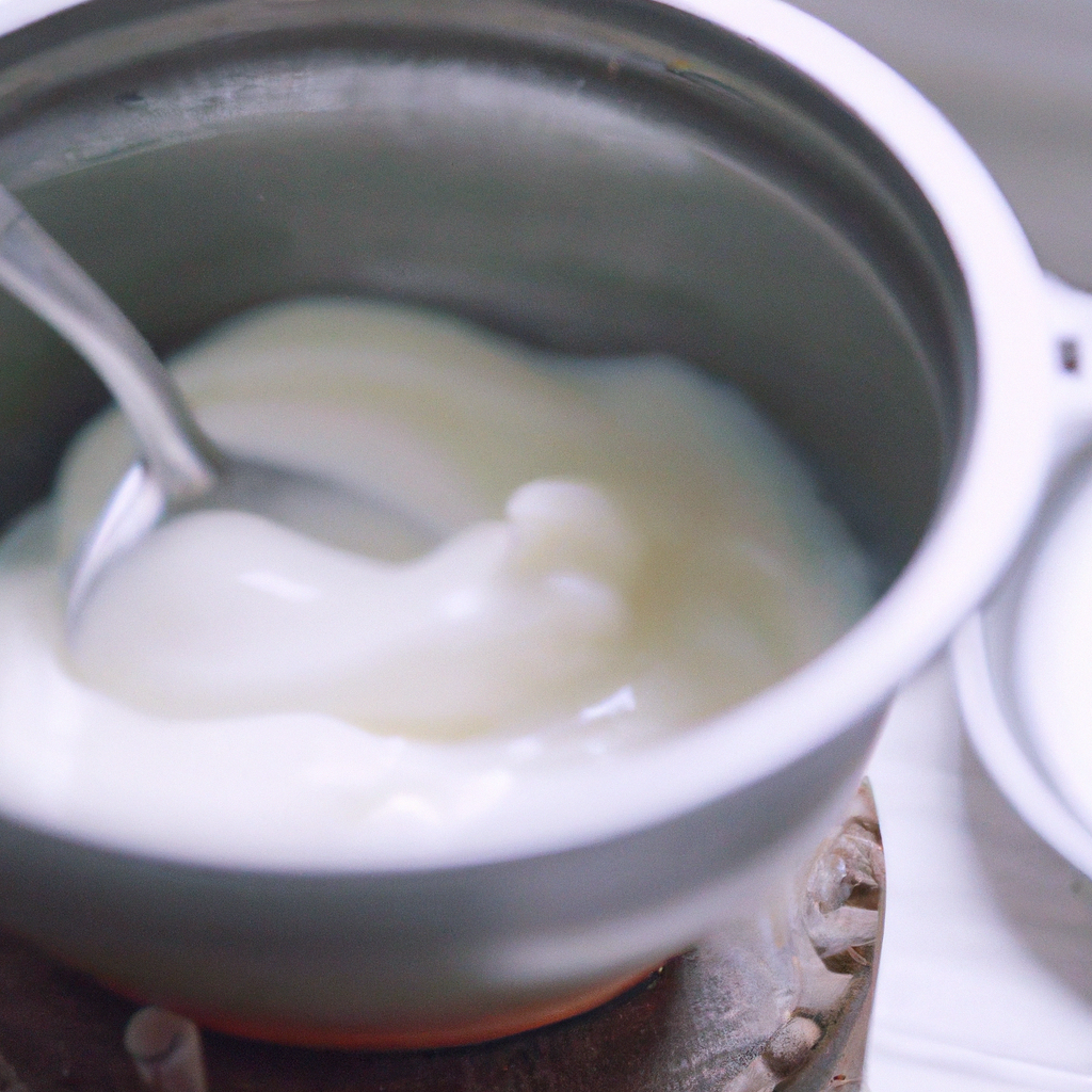 What is the process of making homemade yogurt?