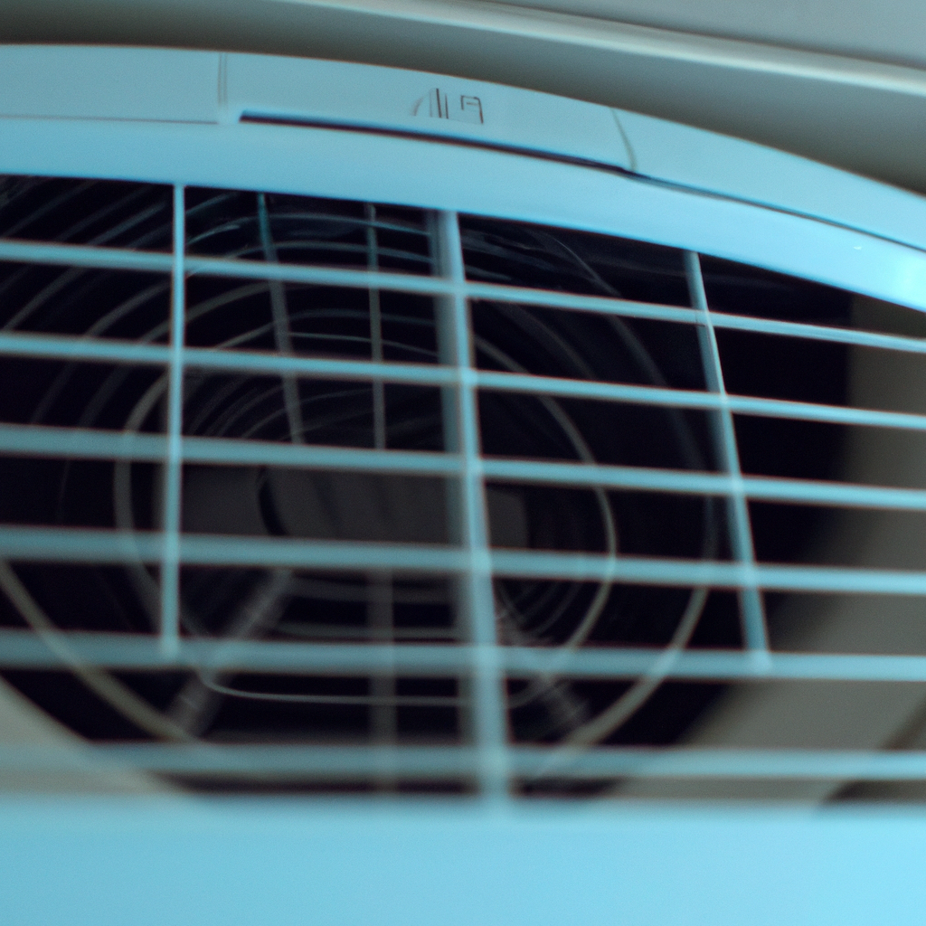 How does an air conditioner cool the air?
