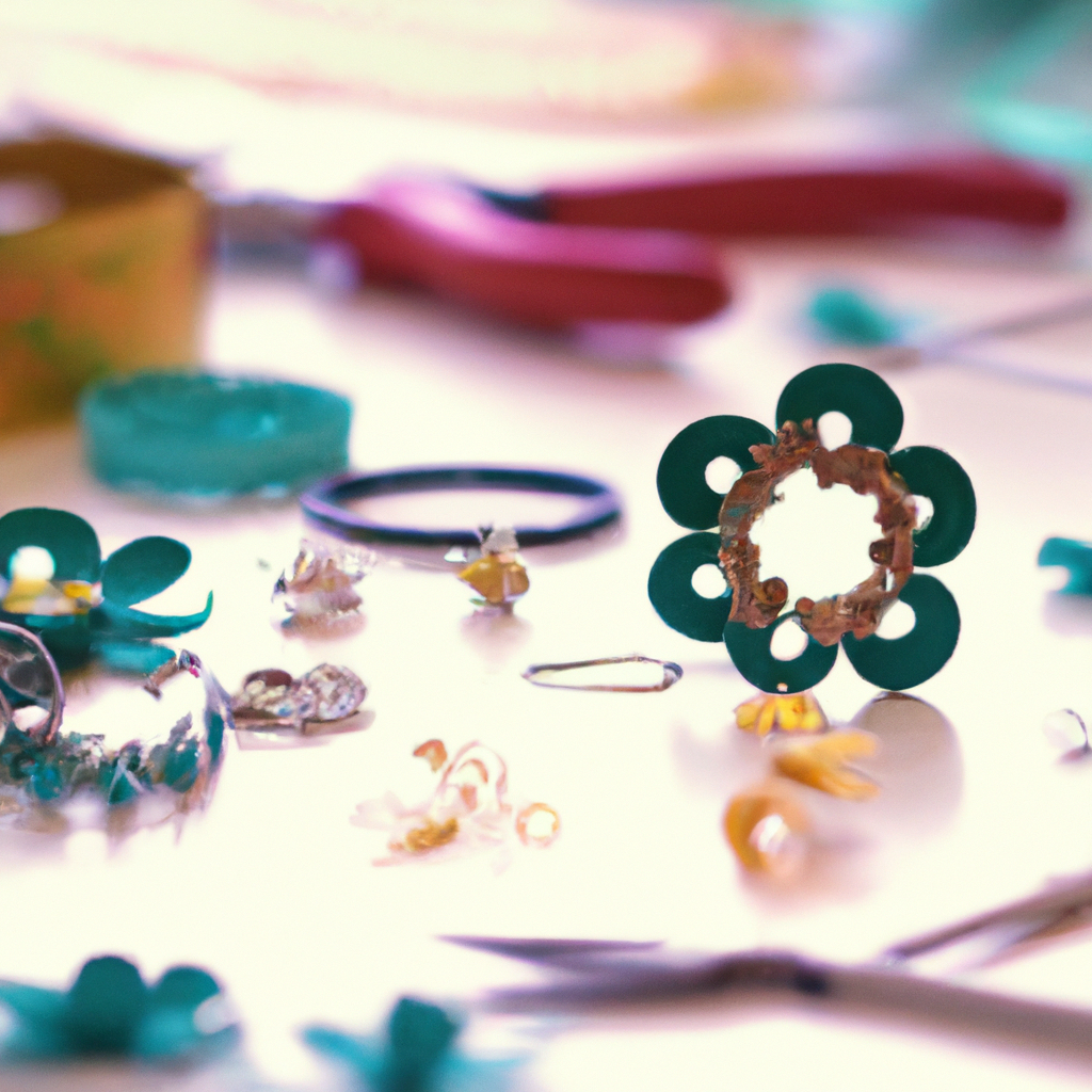 What is the process involved in creating quilled jewelry?