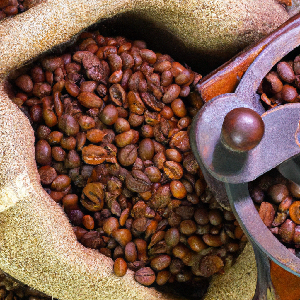 How is coffee produced from beans?