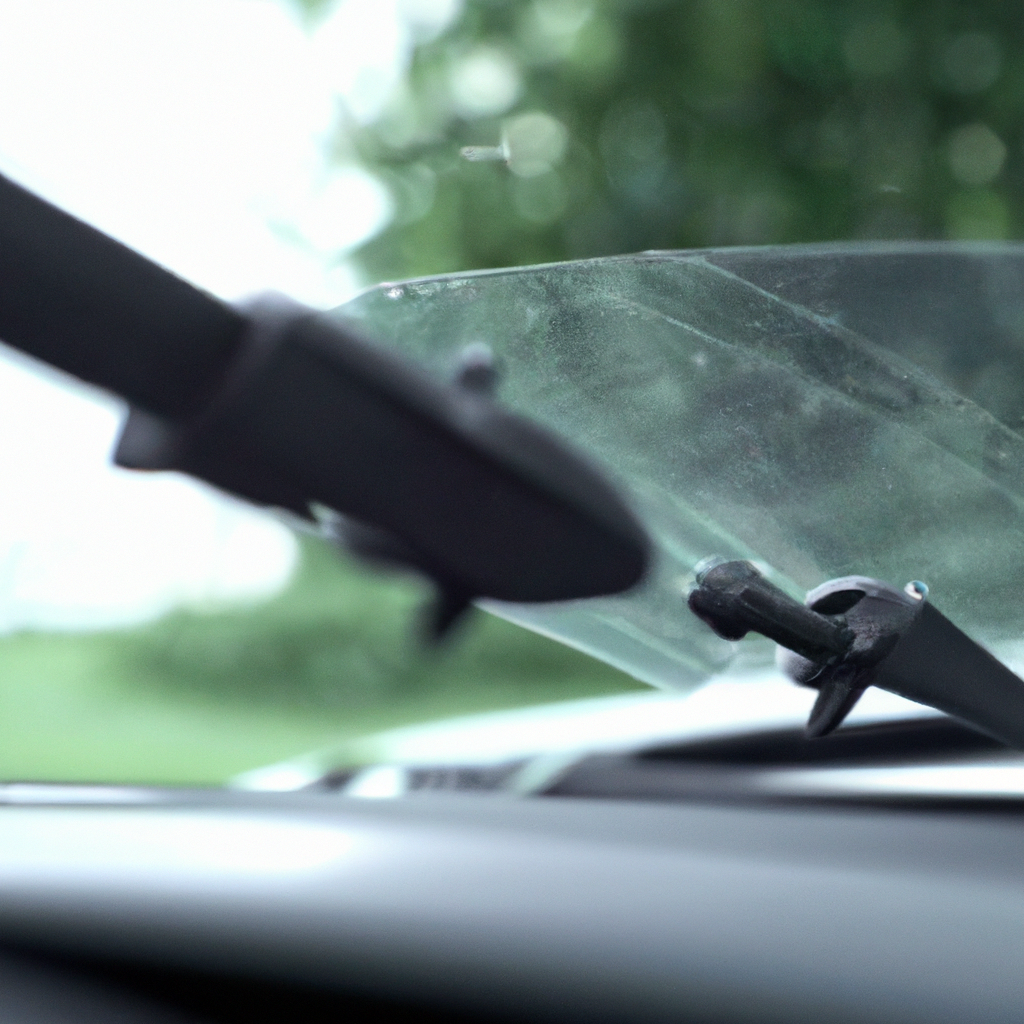 How does a car's windshield wiper system work?