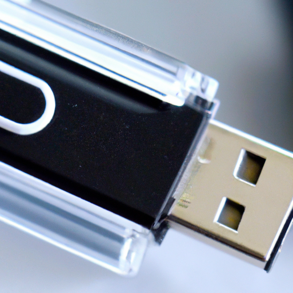 How does a USB flash drive work?