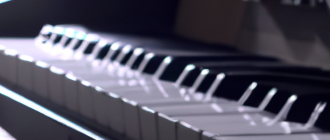How does a digital piano create sound?