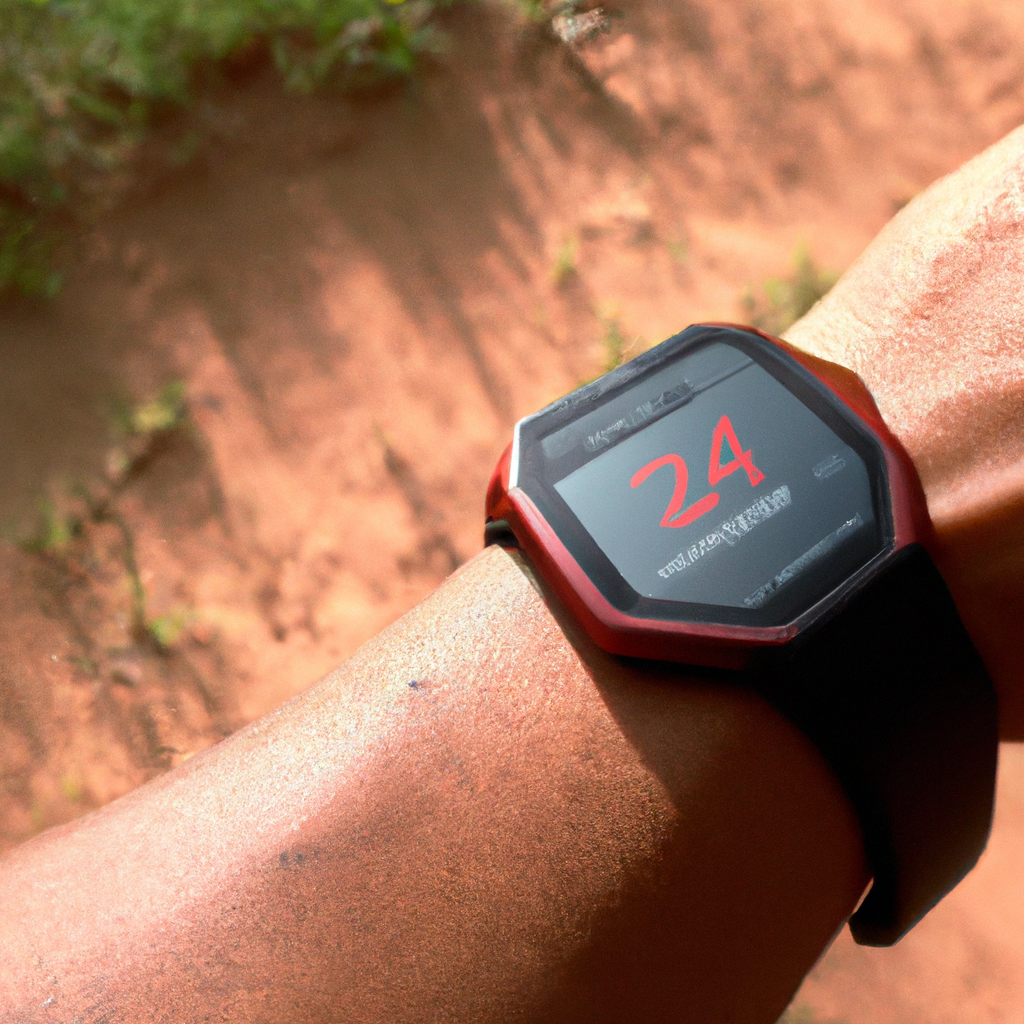How does a smartwatch track steps?