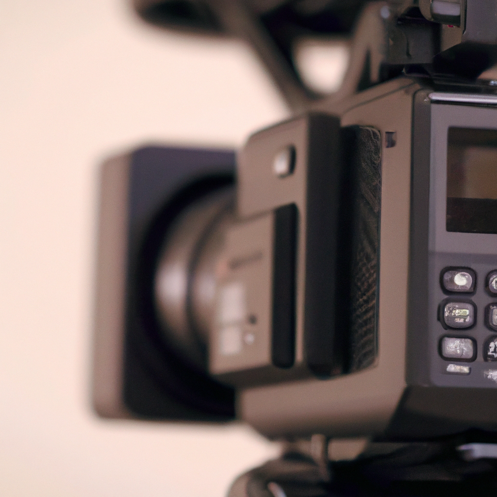 How does a camcorder capture and store video?