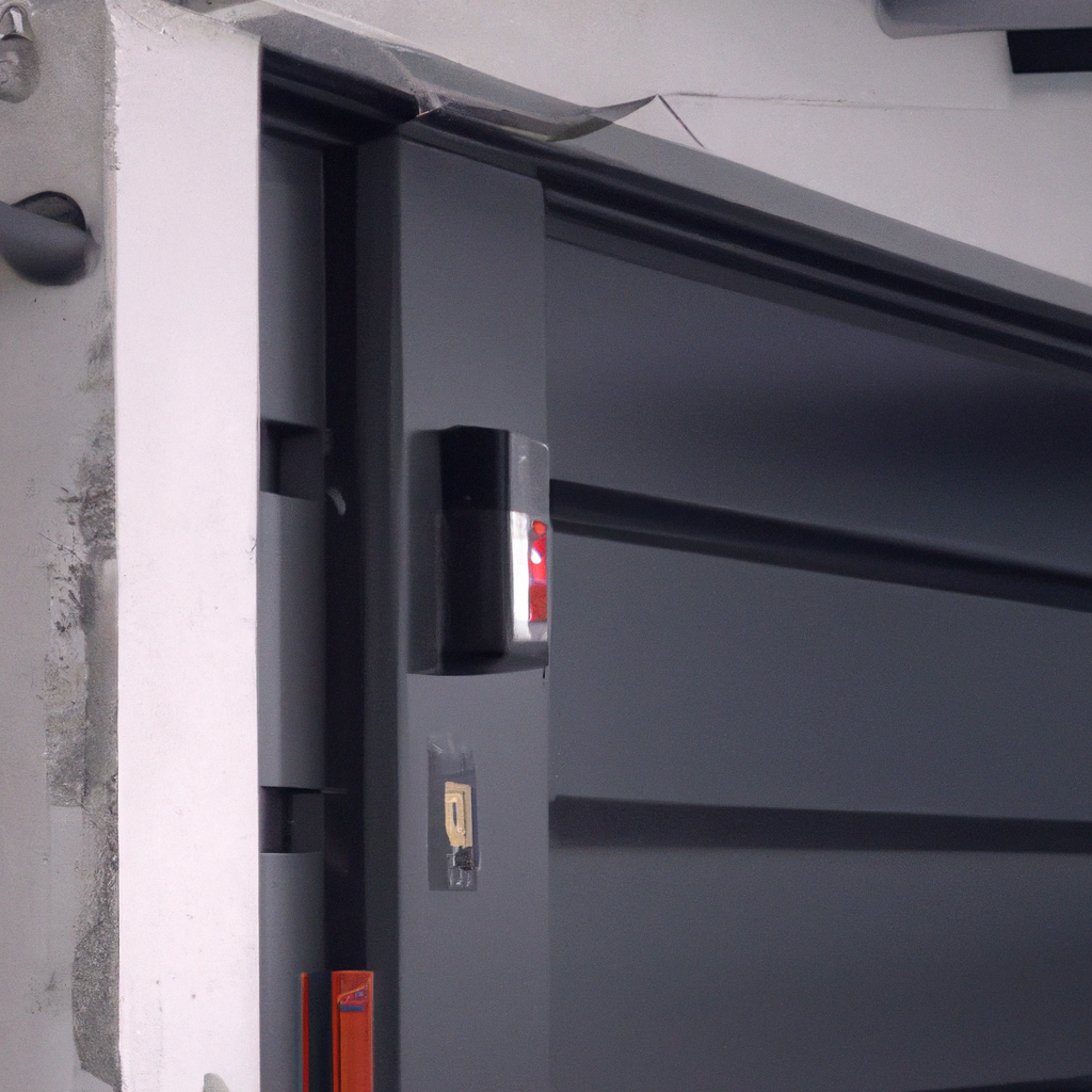 How does an automatic garage door opener work?