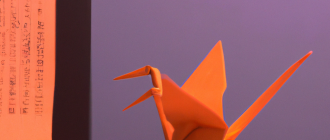 What is the history of origami in Japan?