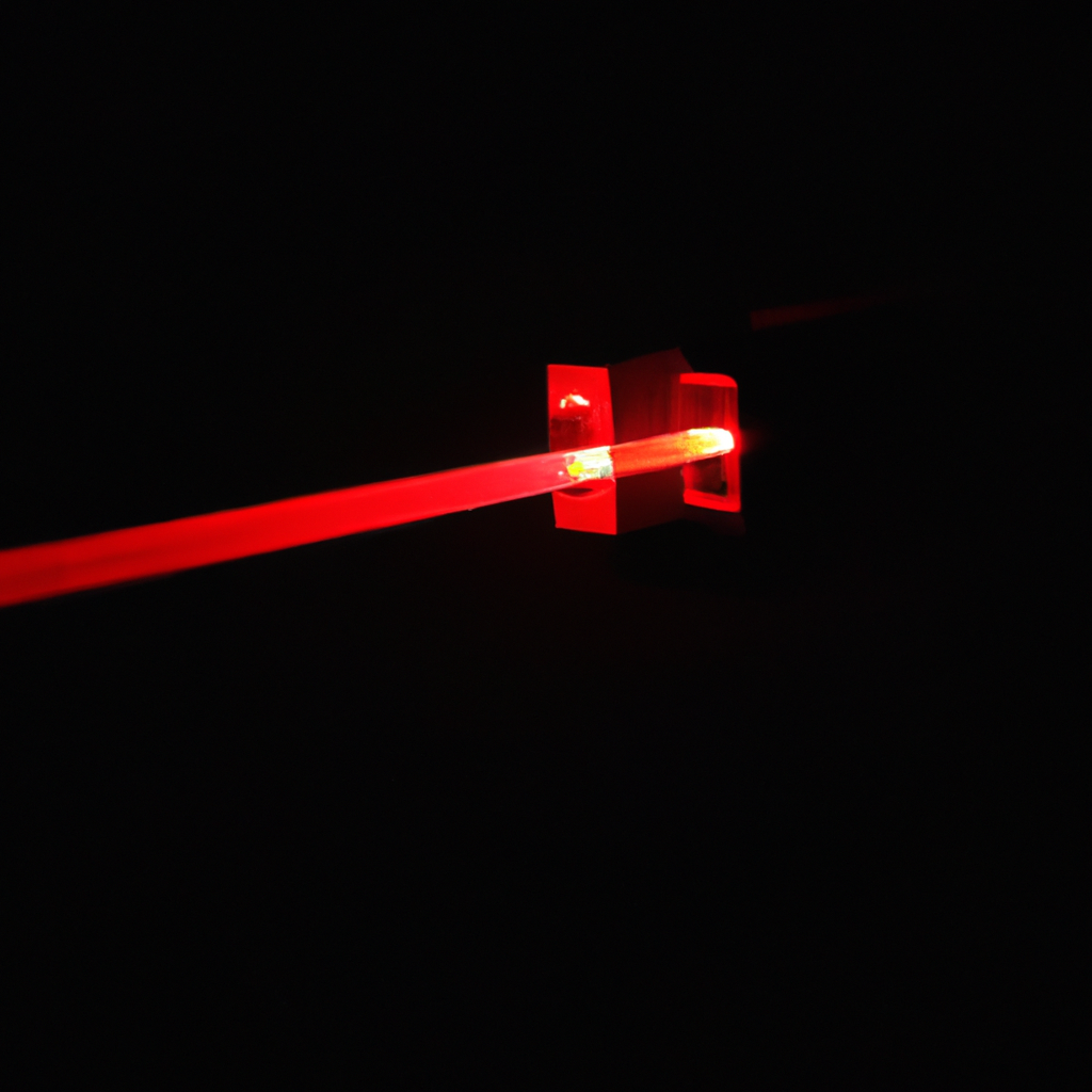 How does a laser pointer work?