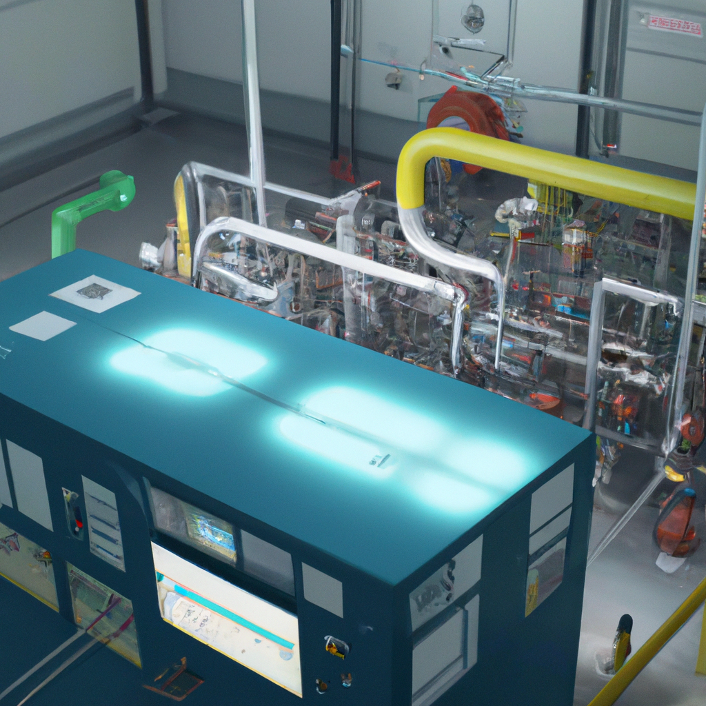 How does a gas generator produce electricity?