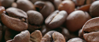 How is coffee produced from beans?