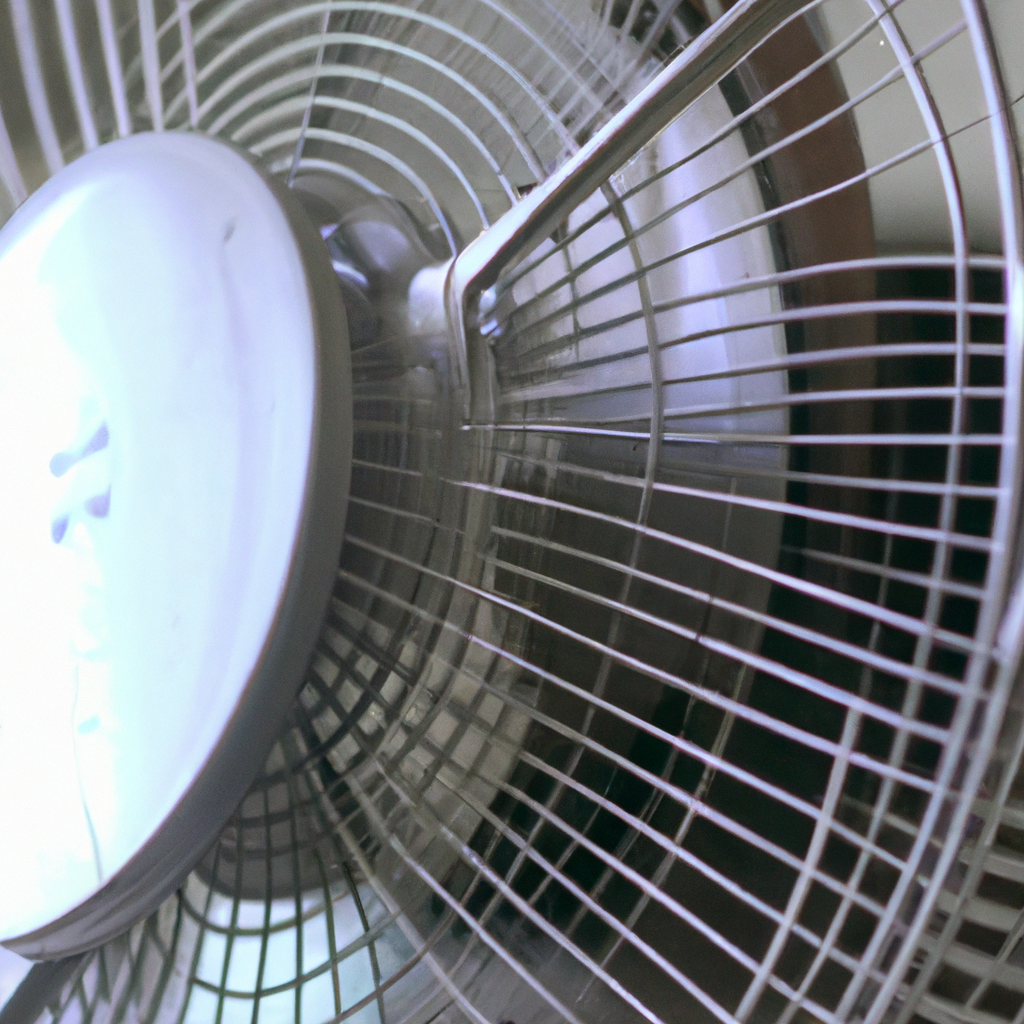 How does a fan cool the air?