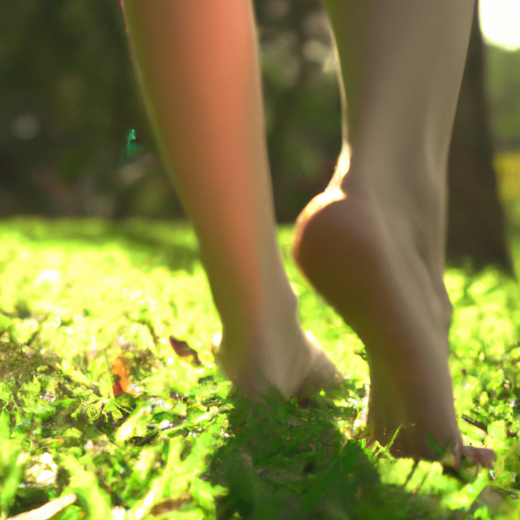 What are the benefits of walking barefoot?