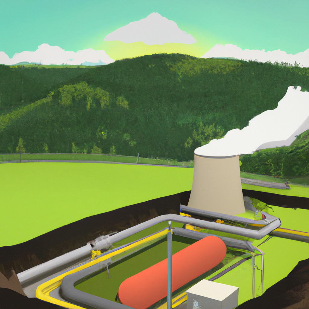 How does a geothermal power plant work?