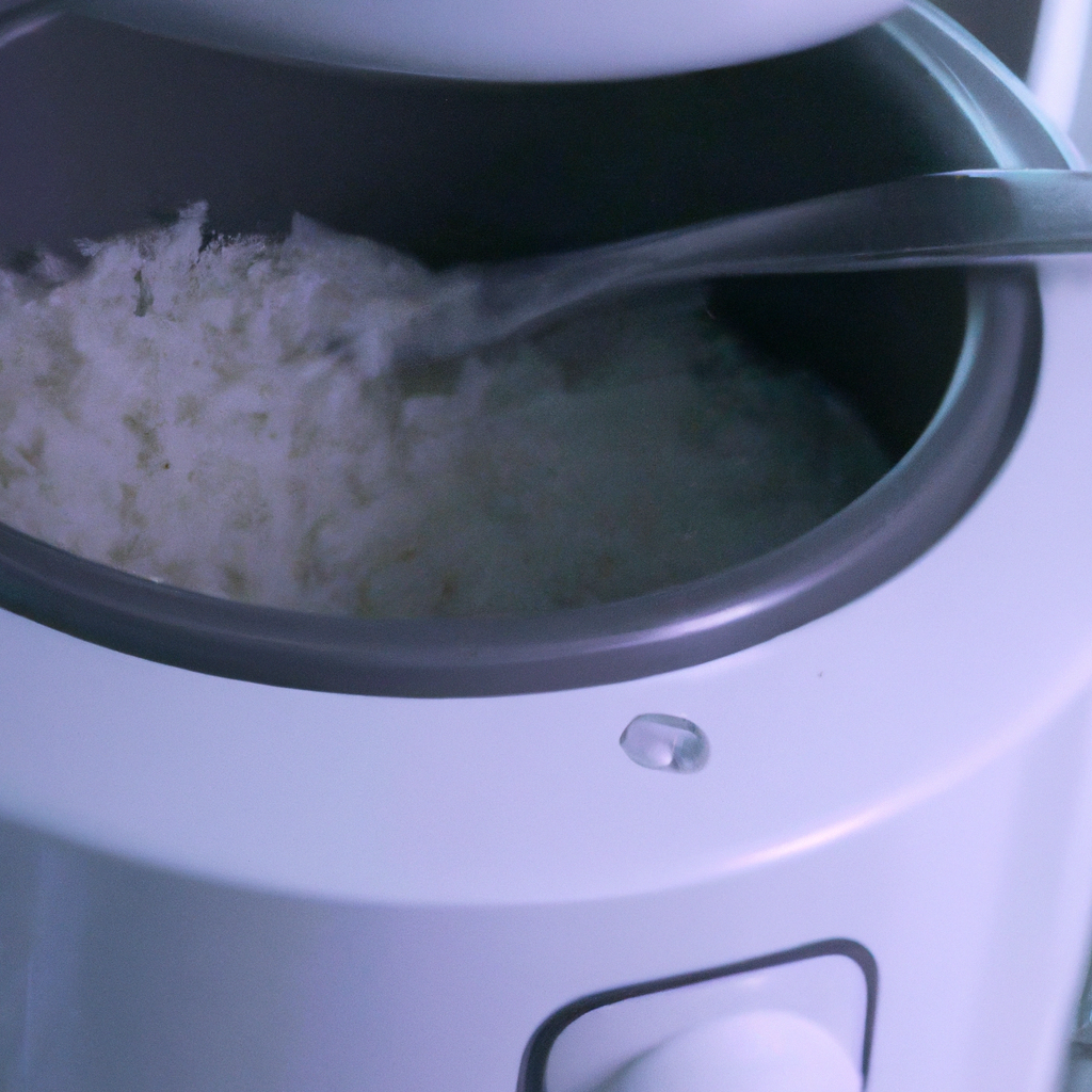 How does a rice cooker cook rice?