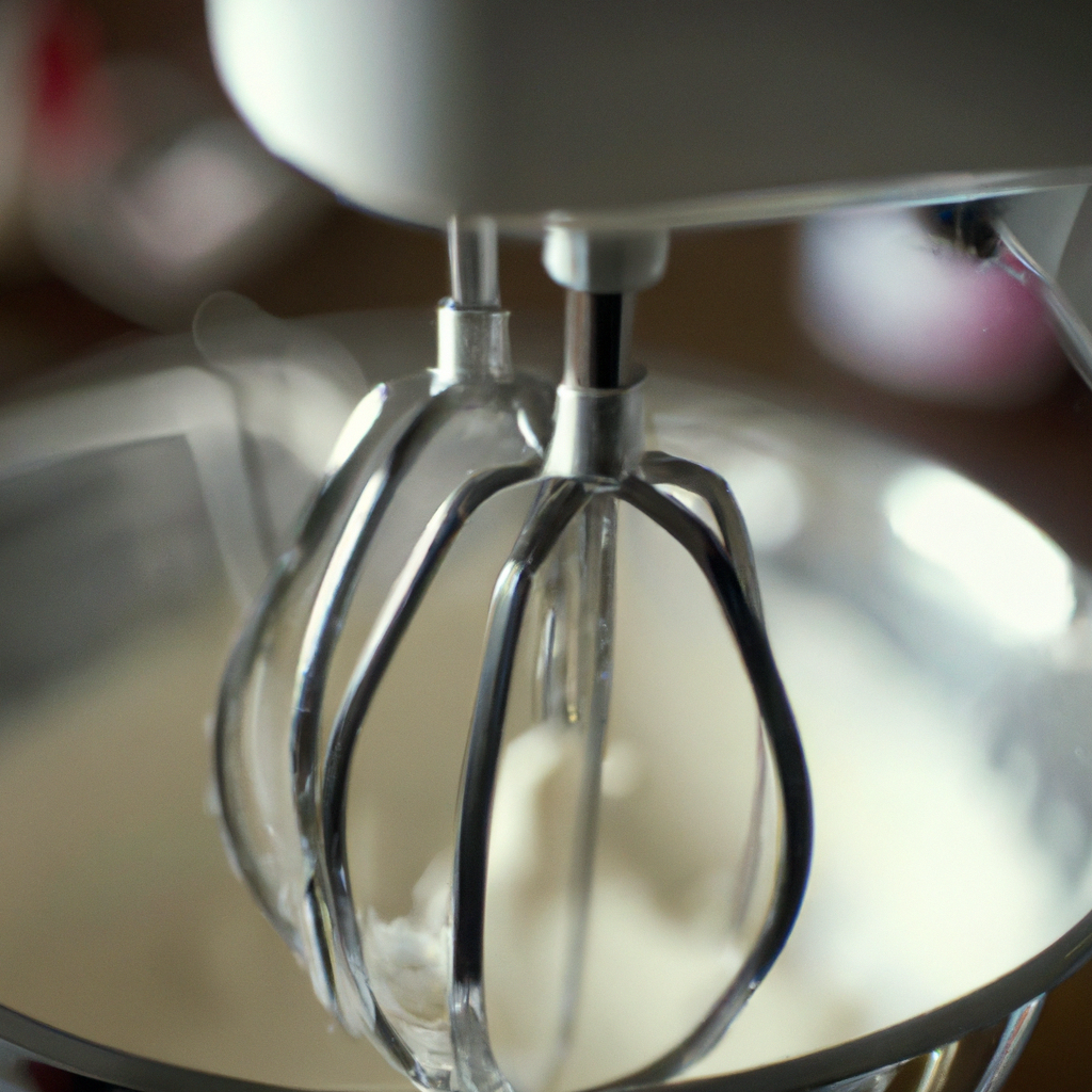 How does an electric mixer work?