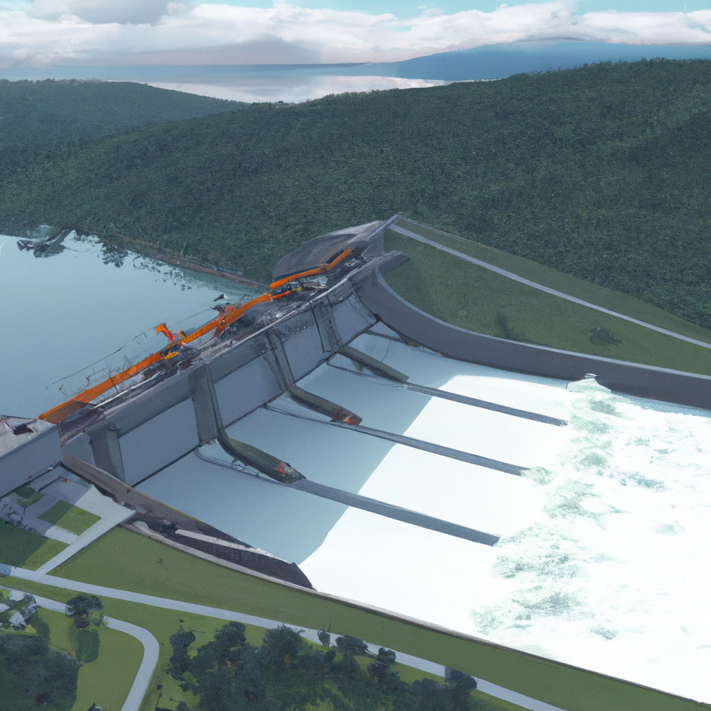 How does a hydroelectric dam work?