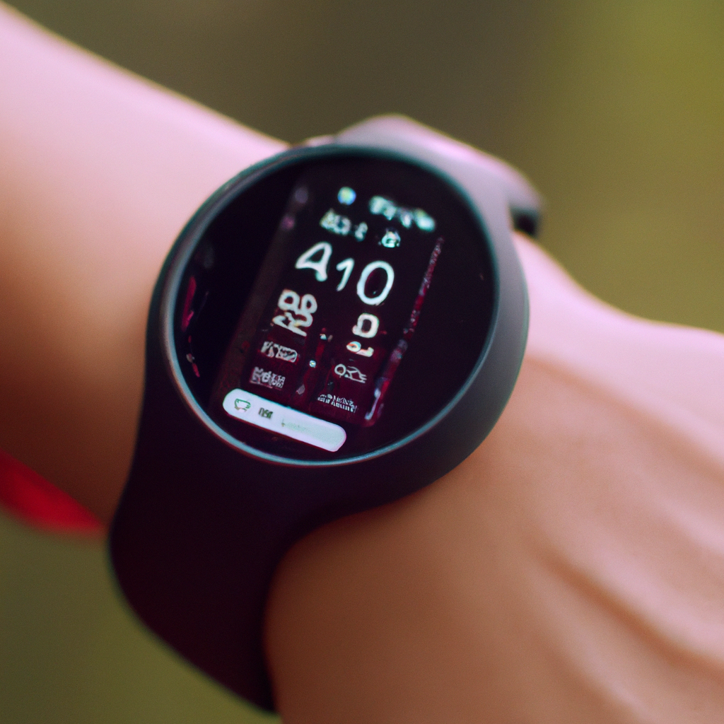 How does a smartwatch measure heart rate?