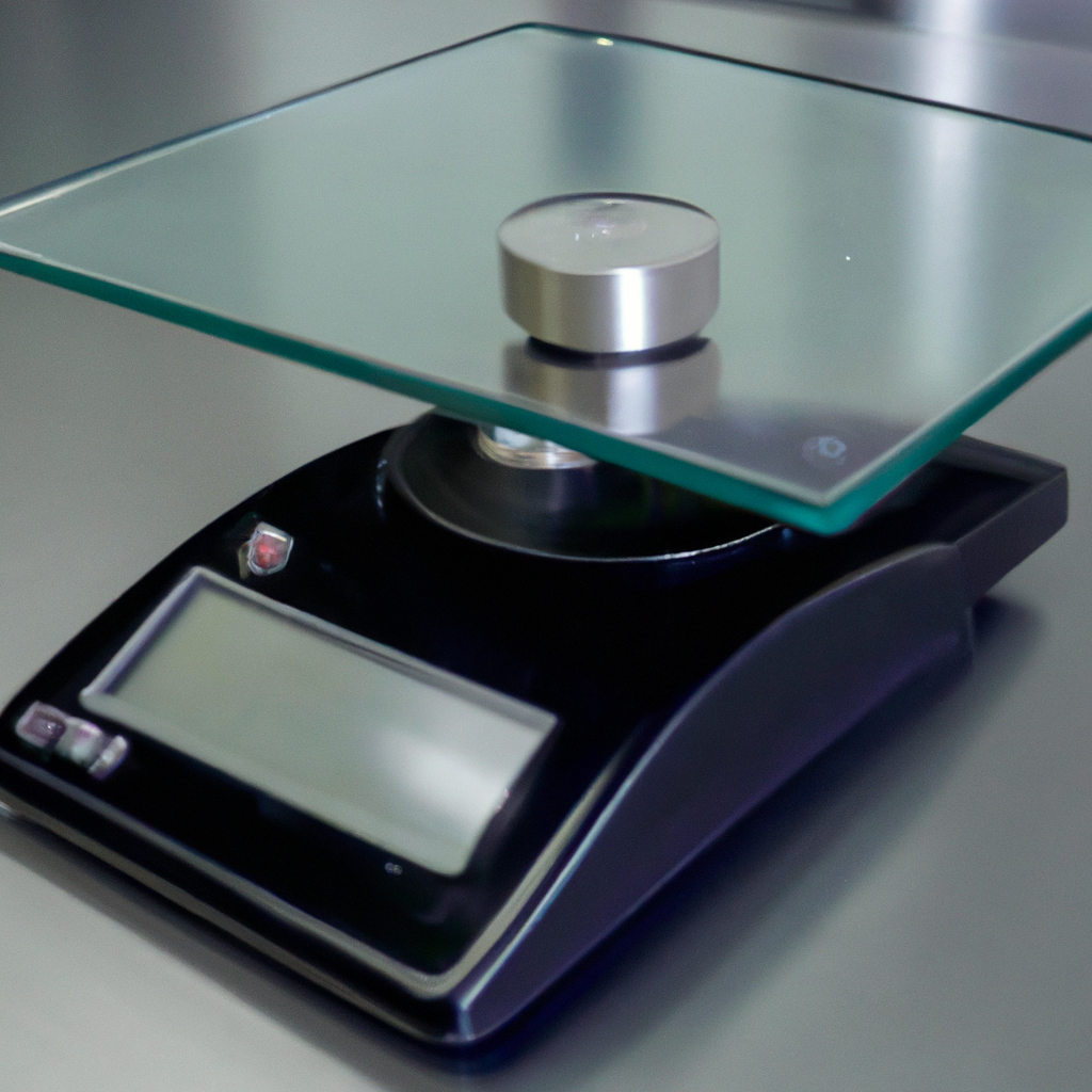 How does an electronic scale work?