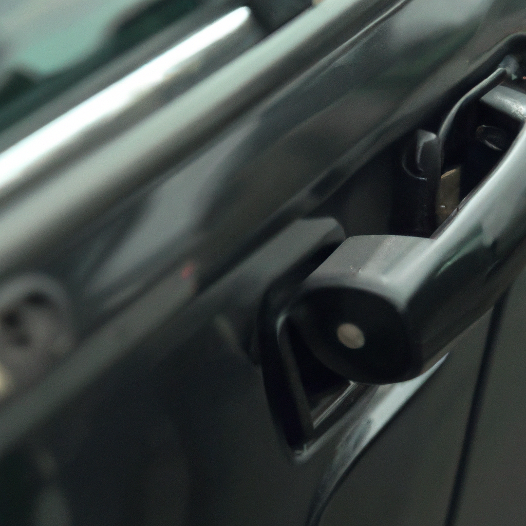 How does a car's power door lock work?