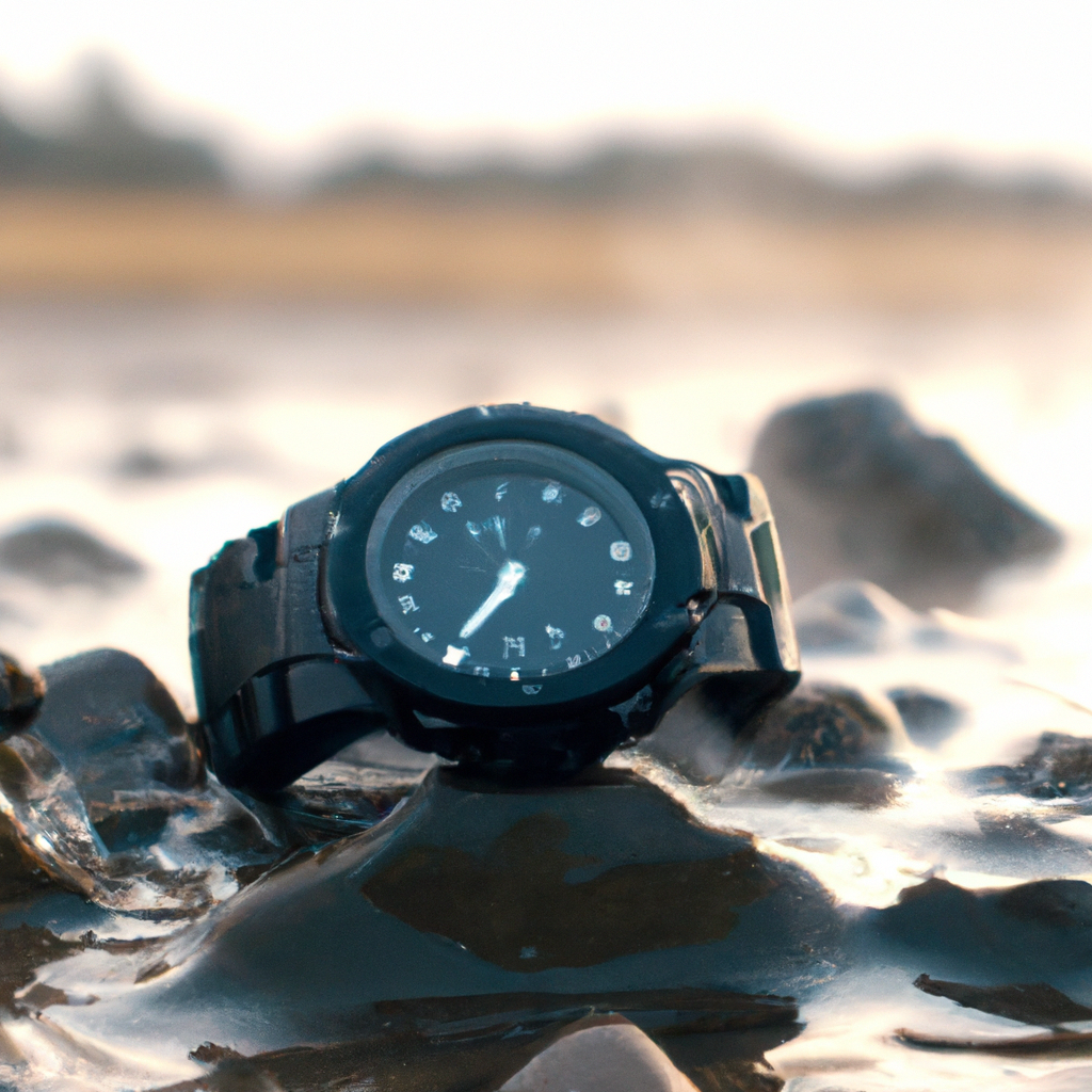 How does a solar-powered watch work?