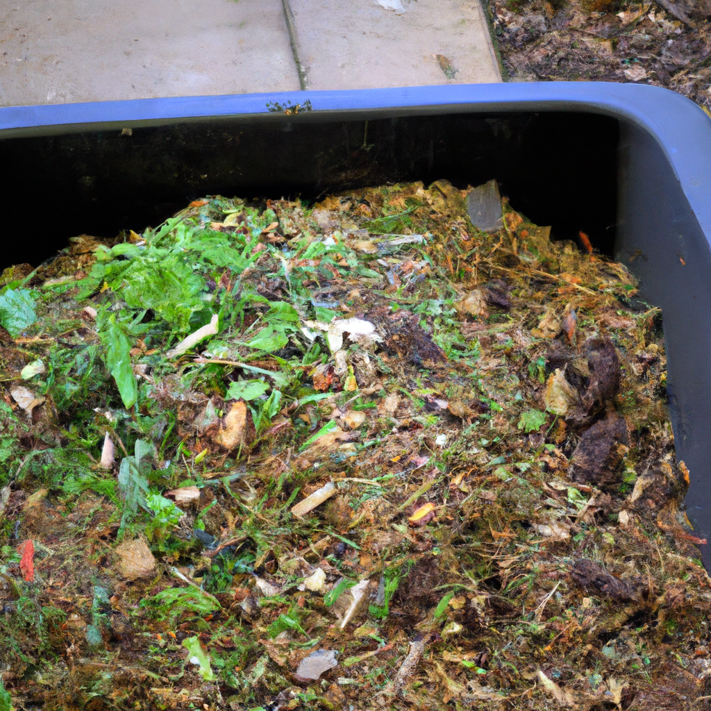 What is the process of making your own compost at home?