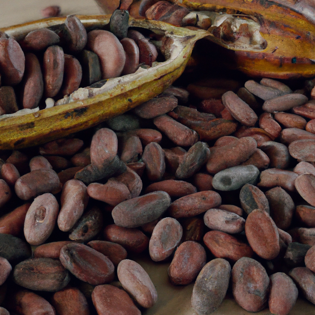 How is chocolate made from cocoa beans?