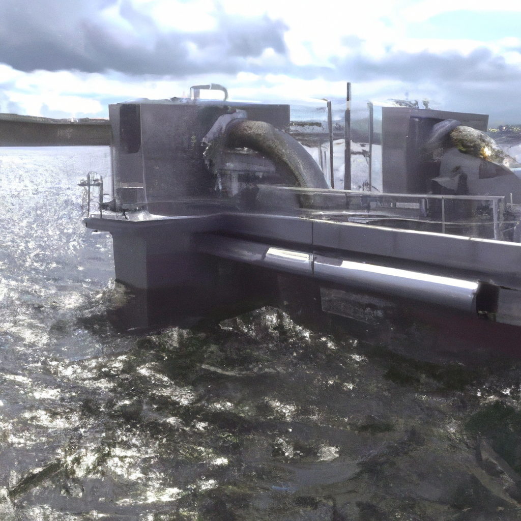 How does a tidal power station work?