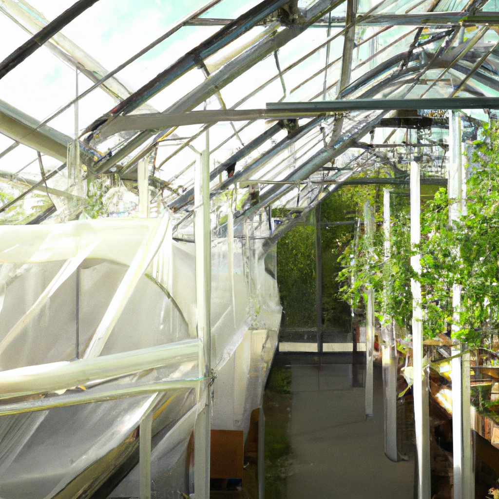 How does a greenhouse grow plants?