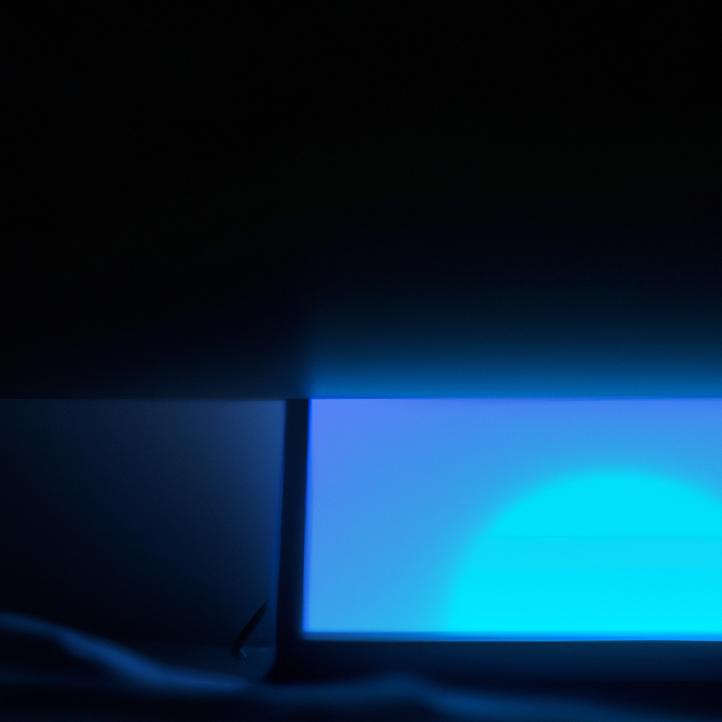 What is the impact of blue light exposure on sleep patterns?
