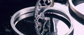 What are the techniques involved in creating acid etched jewelry?
