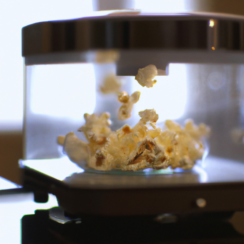 How does a microwave popcorn popper work?