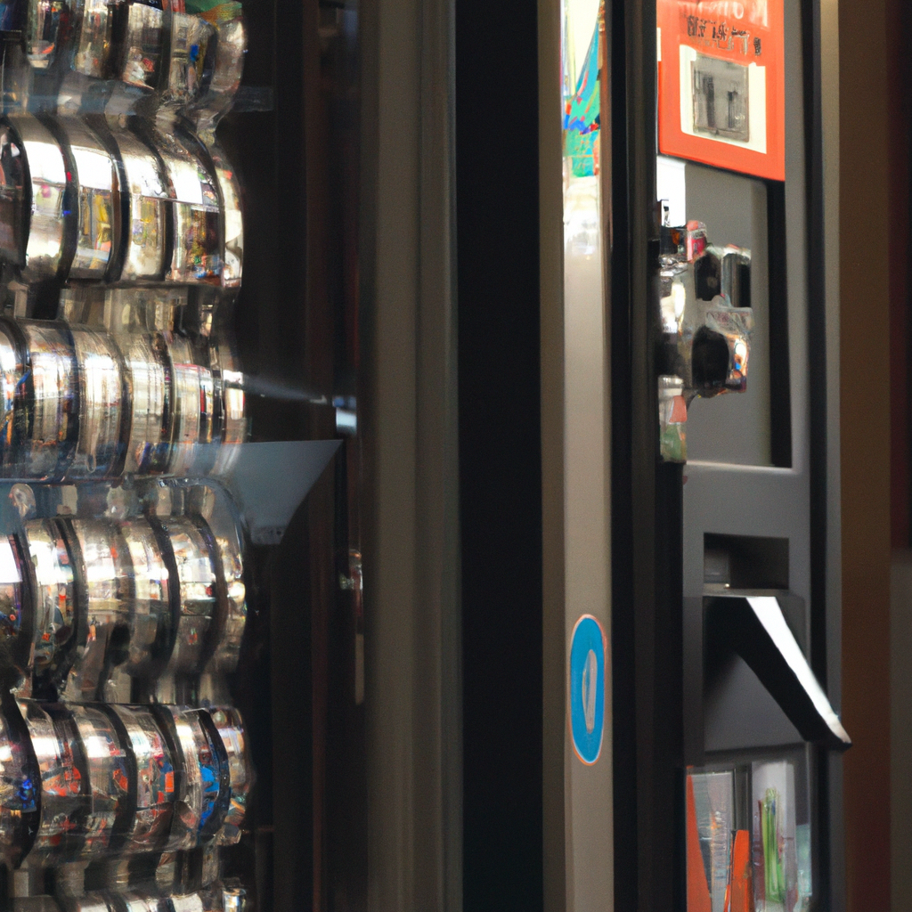 How does a vending machine work?