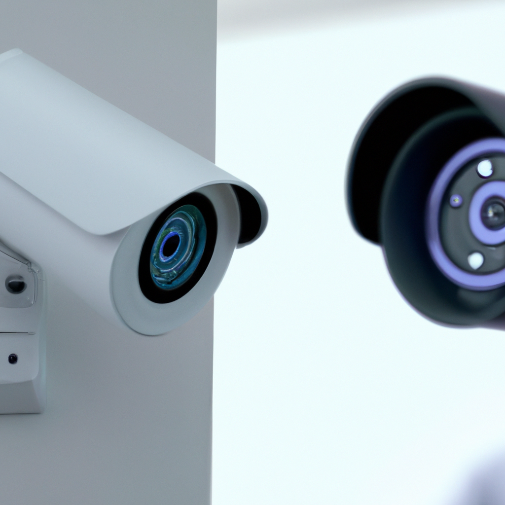 How does a home security camera work?