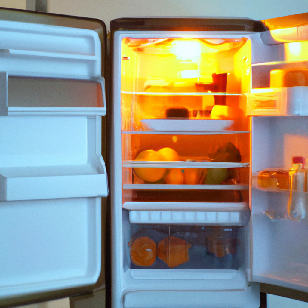 How does a refrigerator keep food cold?