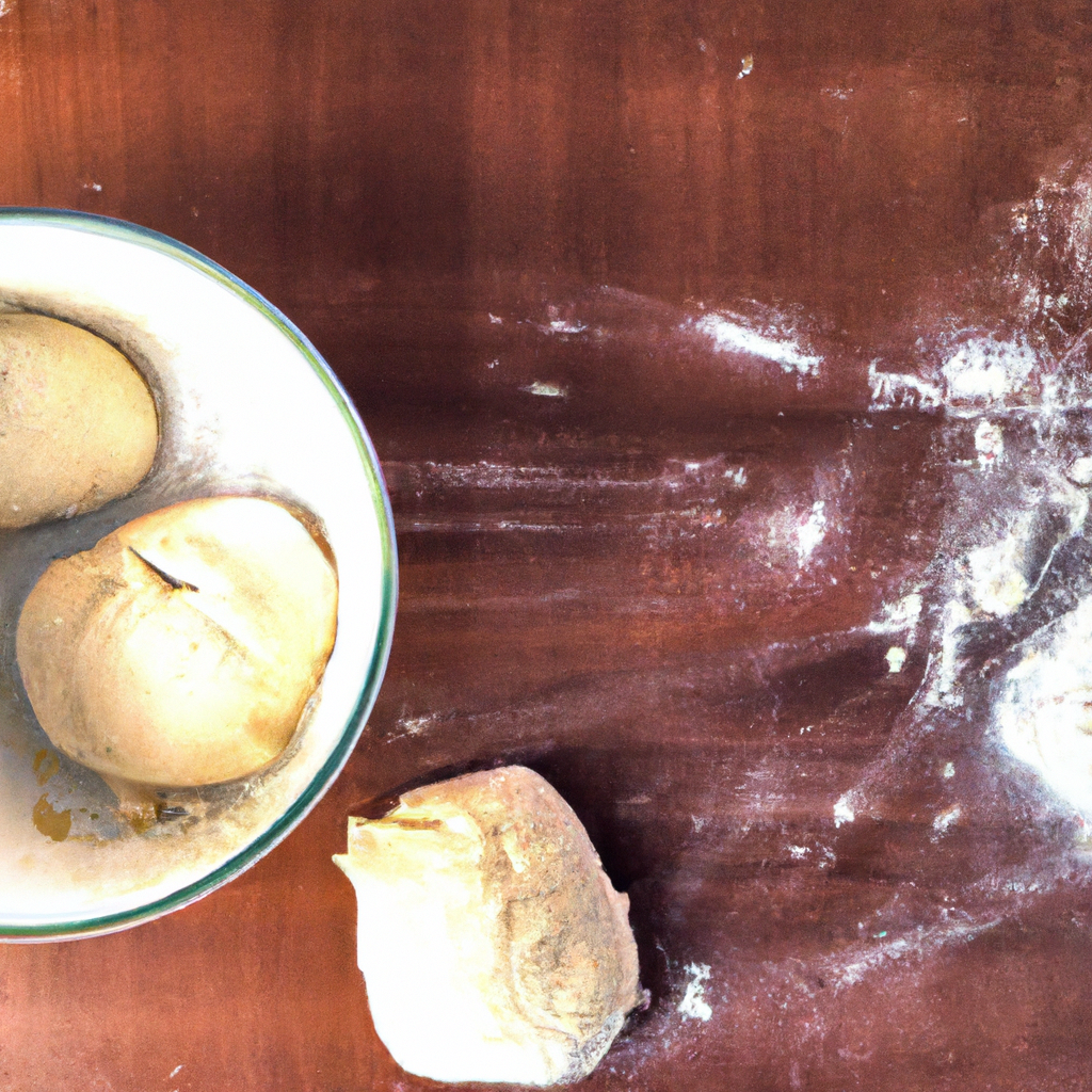 What is the process of making bread at home?